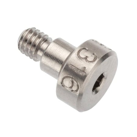 Shoulder Screw, 5g6g Thr Sz, 4.5mm Thr Lg, 4 mm Shoulder Lg, 316 Stainless Steel MPN:STR602M5X4