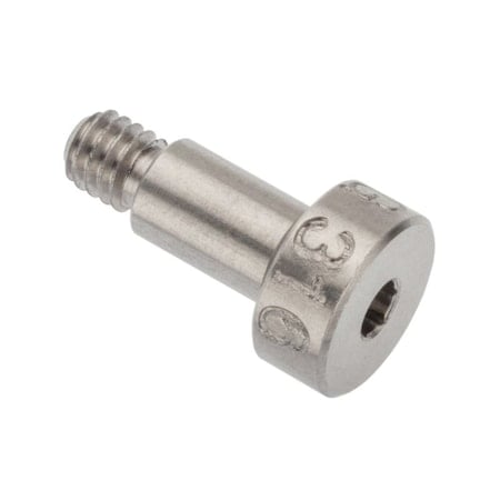 Shoulder Screw, 5g6g Thr Sz, 4.5mm Thr Lg, 8 mm Shoulder Lg, 316 Stainless Steel MPN:STR602M5X8