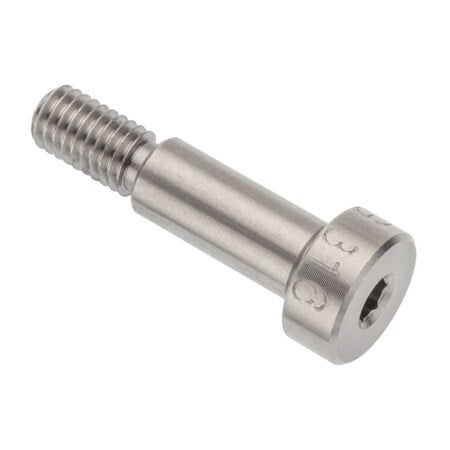 Shoulder Screw, 5g6g Thr Sz, 9.5mm Thr Lg, 14 mm Shoulder Lg, 316 Stainless Steel MPN:STR602M6X14