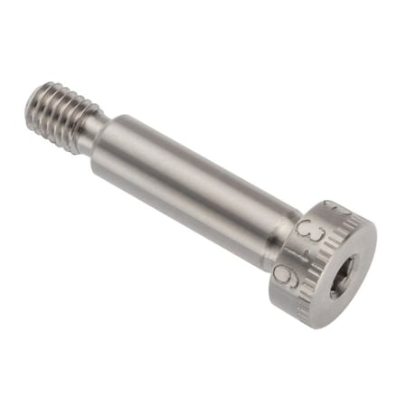 Shoulder Screw, 5g6g Thr Sz, 8mm Thr Lg, 20 mm Shoulder Lg, 316 Stainless Steel MPN:STR602M6X20-SHORT
