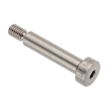 Shoulder Screw, 5g6g Thr Sz, 8mm Thr Lg, 25 mm Shoulder Lg, 316 Stainless Steel MPN:STR602M6X25-SHORT