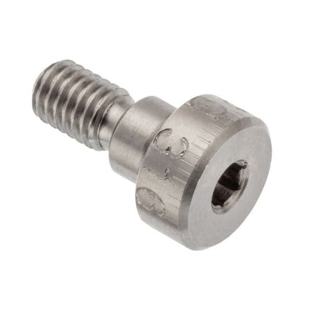 Shoulder Screw, 5g6g Thr Sz, 8mm Thr Lg, 4 mm Shoulder Lg, 316 Stainless Steel MPN:STR602M6X4-SHORT
