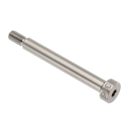Shoulder Screw, 5g6g Thr Sz, 9.5mm Thr Lg, 45 mm Shoulder Lg, 316 Stainless Steel MPN:STR602M6X45