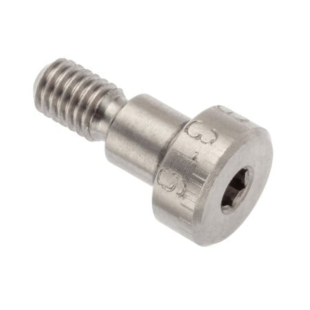 Shoulder Screw, 5g6g Thr Sz, 8mm Thr Lg, 6 mm Shoulder Lg, 316 Stainless Steel MPN:STR602M6X6-SHORT