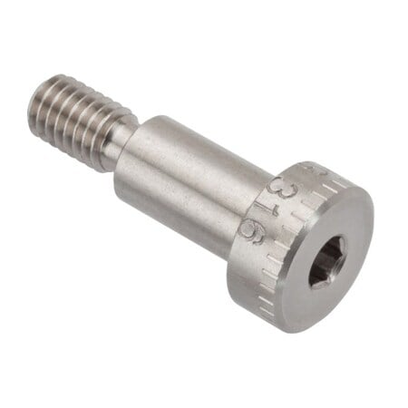 Shoulder Screw, 5g6g Thr Sz, 11mm Thr Lg, 14 mm Shoulder Lg, 316 Stainless Steel MPN:STR602M8X14