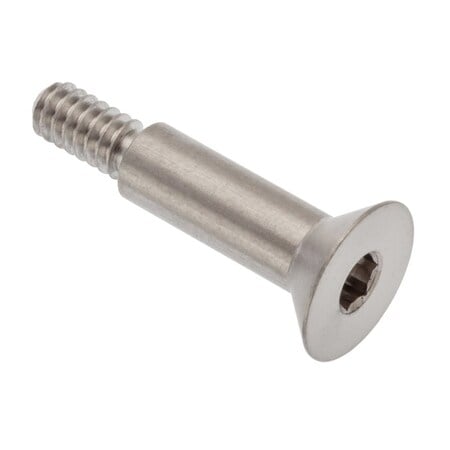 Shoulder Screw, #10-24 Thr Sz, 3/8 Thr Lg, 5/8 in Shoulder Lg, 18-8 Stainless Steel MPN:STR63014C10