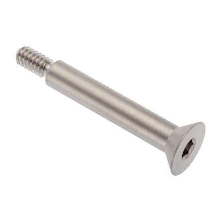 Shoulder Screw, #10-24 Thr Sz, 3/8 Thr Lg, 1-1/4 in Shoulder Lg, 18-8 Stainless Steel MPN:STR63014C20