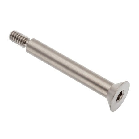 Shoulder Screw, #10-24 Thr Sz, 3/8 Thr Lg, 1-1/2 in Shoulder Lg, 18-8 Stainless Steel MPN:STR63014C24