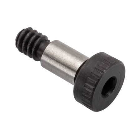Shoulder Screw, #8-32 Thr Sz, 3/16 Thr Lg, 1/4 in Shoulder Lg, Alloy Steel MPN:STR70073C04