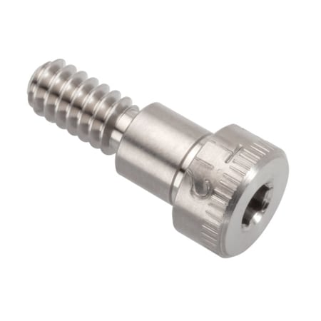 Shoulder Screw, 3A Thr Sz, 3/8 Thr Lg, 1/4 in Shoulder Lg, Titanium MPN:STR70514C04