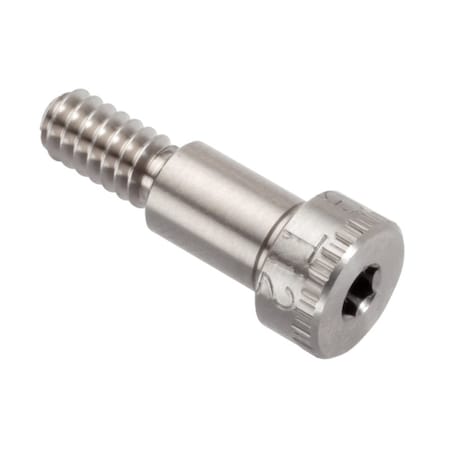 Shoulder Screw, 3A Thr Sz, 3/8 Thr Lg, 13/32 in Shoulder Lg, Titanium MPN:STR70514C06.5-1