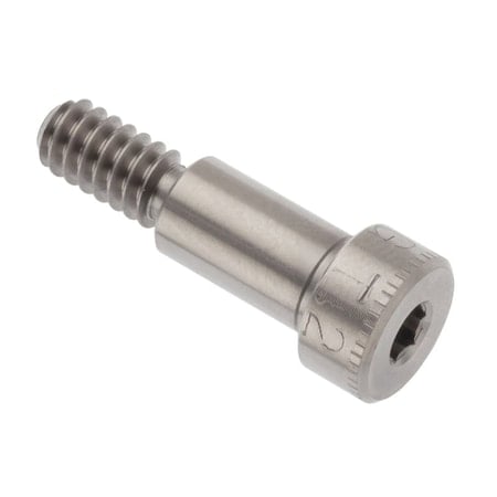 Shoulder Screw, 3A Thr Sz, 3/8 Thr Lg, 15/32 in Shoulder Lg, Titanium MPN:STR70514C07.5-1