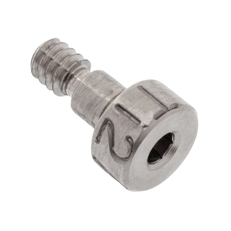 Shoulder Screw, 3A Thr Sz, 5/32 Thr Lg, 1/8 in Shoulder Lg, Titanium MPN:STR70518C02