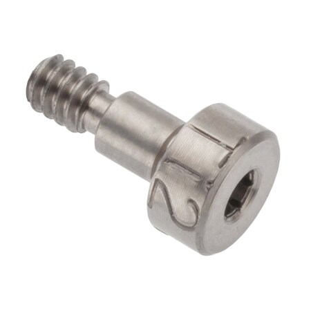 Shoulder Screw, 3A Thr Sz, 5/32 Thr Lg, 5/32 in Shoulder Lg, Titanium MPN:STR70518C02.5-1