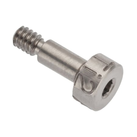 Shoulder Screw, 3A Thr Sz, 5/32 Thr Lg, 9/32 Shoulder Lg, Titanium MPN:STR70518C04.5-1