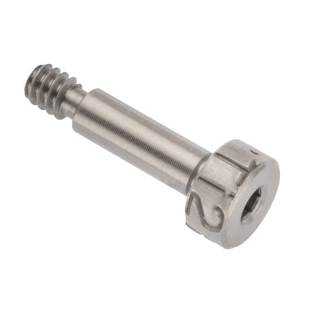 Shoulder Screw, 3A Thr Sz, 5/32 Thr Lg, 3/8 in Shoulder Lg, Titanium MPN:STR70518C06
