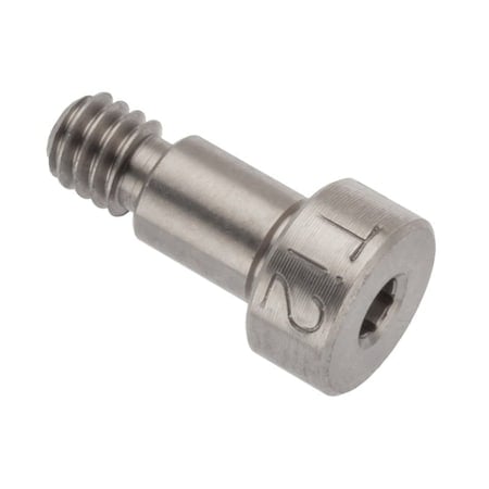 Shoulder Screw, 3A Thr Sz, 3/16 Thr Lg, 1/4 in Shoulder Lg, Titanium MPN:STR70531C04
