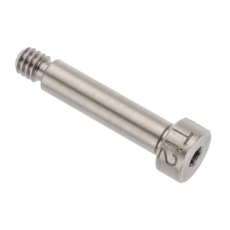 Shoulder Screw, 3A Thr Sz, 7/8 Thr Lg, 3/4 in Shoulder Lg, Titanium MPN:STR70534C12-1