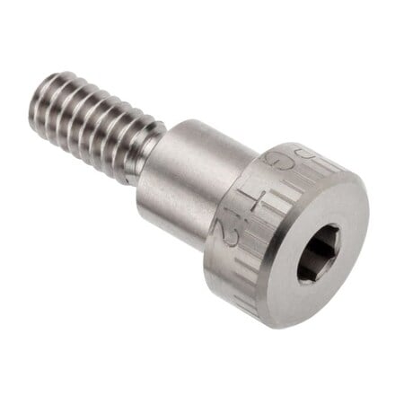Shoulder Screw, 3A Thr Sz, 1/2 Thr Lg, 3/8 in Shoulder Lg, Titanium MPN:STR70538C06-1