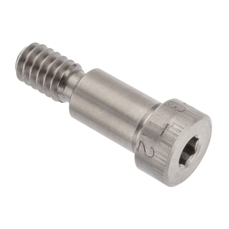 Shoulder Screw, 3A Thr Sz, 7/16 Thr Lg, 3/4 in Shoulder Lg, Titanium MPN:STR70551C12-1