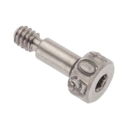 Shoulder Screw, 3A Thr Sz, 5/32 Thr Lg, 1/8 in Shoulder Lg, Monel MPN:STR71018C02