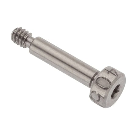Shoulder Screw, 3A Thr Sz, 5/32 Thr Lg, 5/8 in Shoulder Lg, Monel MPN:STR71018C10-1