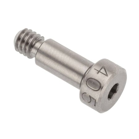 Shoulder Screw, 3A Thr Sz, 3/16 Thr Lg, 13/32 in Shoulder Lg, Monel MPN:STR71031C06.5-1