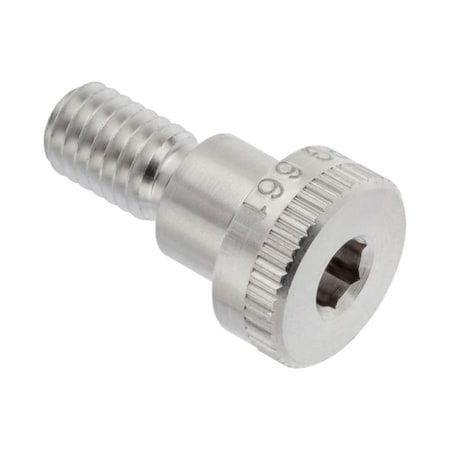 Shoulder Screw, 3A Thr Sz, 5/8 Thr Lg, 1/2 in Shoulder Lg, Aluminum MPN:STR72012C08-1