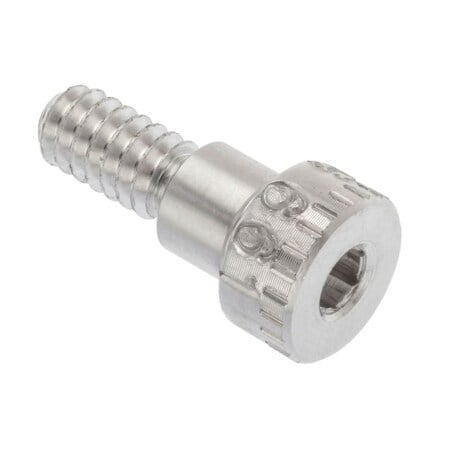 Shoulder Screw, 3A Thr Sz, 3/8 Thr Lg, 3/16 in Shoulder Lg, Aluminum MPN:STR72014C03-1