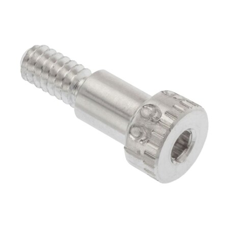 Shoulder Screw, 3A Thr Sz, 3/8 Thr Lg, 5/16 in Shoulder Lg, Aluminum MPN:STR72014C05-1
