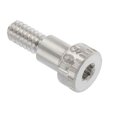 Shoulder Screw, 3A Thr Sz, 3/8 Thr Lg, 11/32 in Shoulder Lg, Aluminum MPN:STR72014C05.5-1