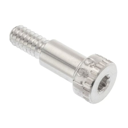 Shoulder Screw, 3A Thr Sz, 3/8 Thr Lg, 13/32 in Shoulder Lg, Aluminum MPN:STR72014C06.5-1