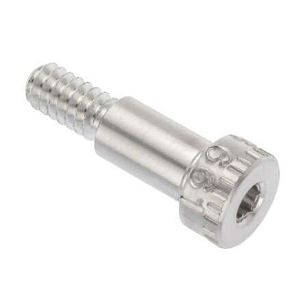 Shoulder Screw, 3A Thr Sz, 3/8 Thr Lg, 7/16 in Shoulder Lg, Aluminum MPN:STR72014C07-1