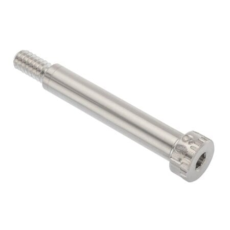 Shoulder Screw, 3A Thr Sz, 3/8 Thr Lg, 1-3/8 in Shoulder Lg, Aluminum MPN:STR72014C22-1
