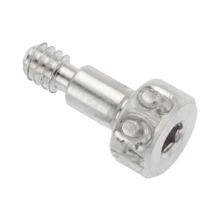 Shoulder Screw, 3A Thr Sz, 5/32 Thr Lg, 3/16 in Shoulder Lg, Aluminum MPN:STR72018C03