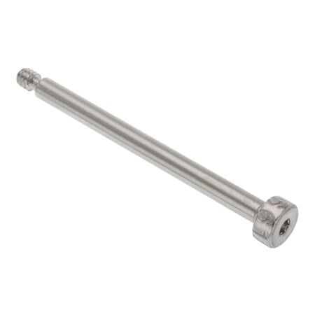 Shoulder Screw, 3A Thr Sz, 5/32 Thr Lg, 1-1/2 in Shoulder Lg, Aluminum MPN:STR72018C24-1