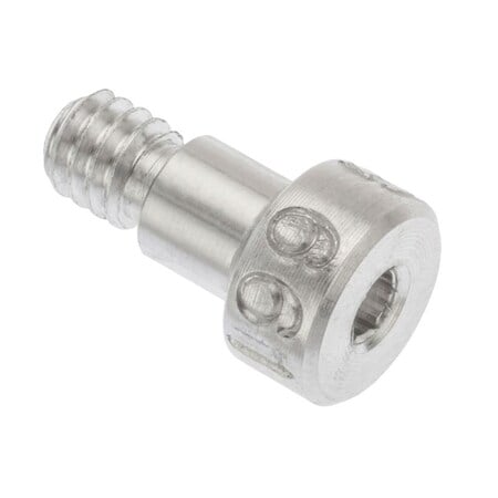 Shoulder Screw, 3A Thr Sz, 3/16 Thr Lg, 3/16 in Shoulder Lg, Aluminum MPN:STR72031C03