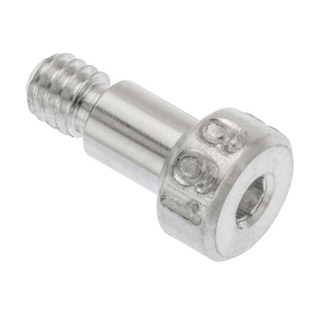 Shoulder Screw, 3A Thr Sz, 3/16 Thr Lg, 1/4 in Shoulder Lg, Aluminum MPN:STR72031C04