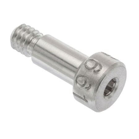Shoulder Screw, 3A Thr Sz, 3/16 Thr Lg, 11/32 in Shoulder Lg, Aluminum MPN:STR72031C05.5-1