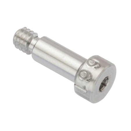 Shoulder Screw, 3A Thr Sz, 3/16 Thr Lg, 13/32 in Shoulder Lg, Aluminum MPN:STR72031C06.5-1
