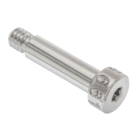 Shoulder Screw, 3A Thr Sz, 3/16 Thr Lg, 5/8 in Shoulder Lg, Aluminum MPN:STR72031C10-1