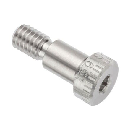 Shoulder Screw, 3A Thr Sz, 1/2 Thr Lg, 1/2 in Shoulder Lg, Aluminum MPN:STR72038C08-1