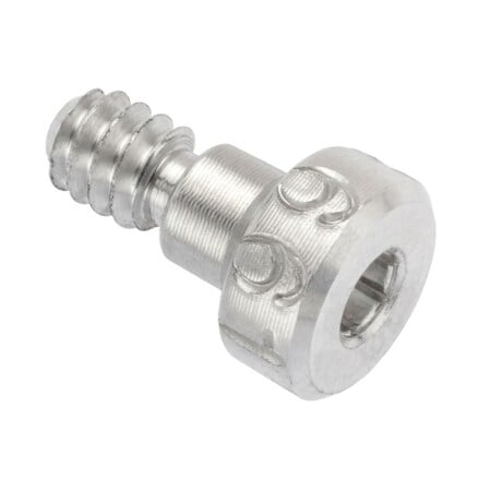 Shoulder Screw, 3A Thr Sz, 3/16 Thr Lg, 5/32 in Shoulder Lg, Aluminum MPN:STR72053C02.5-1