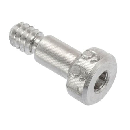 Shoulder Screw, 3A Thr Sz, 3/16 Thr Lg, 1/4 in Shoulder Lg, Aluminum MPN:STR72053C04-1