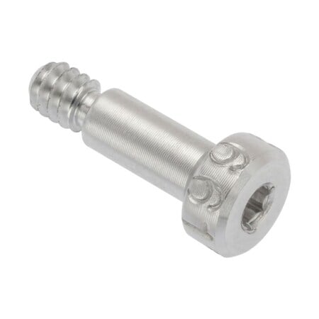 Shoulder Screw, 3A Thr Sz, 3/16 Thr Lg, 11/32 in Shoulder Lg, Aluminum MPN:STR72053C05.5-1