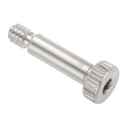 Shoulder Screw, 3A Thr Sz, 3/16 Thr Lg, 1/2 in Shoulder Lg, Aluminum MPN:STR72053C08-1