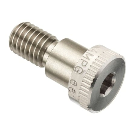 Shoulder Screw, 3A Thr Sz, 3/4 Thr Lg, 1/2 in Shoulder Lg, Aluminum MPN:STR72058C08-1