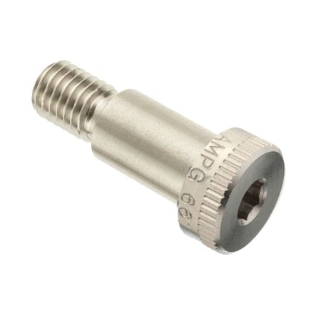 Shoulder Screw, 3A Thr Sz, 3/4 Thr Lg, 1-1/4 in Shoulder Lg, Aluminum MPN:STR72058C20-1