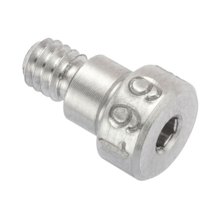 Shoulder Screw, 3A Thr Sz, 3/16 Thr Lg, 3/16 in Shoulder Lg, Aluminum MPN:STR72073C03-1