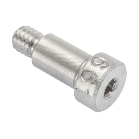 Shoulder Screw, 3A Thr Sz, 3/16 Thr Lg, 1/4 in Shoulder Lg, Aluminum MPN:STR72073C04-1
